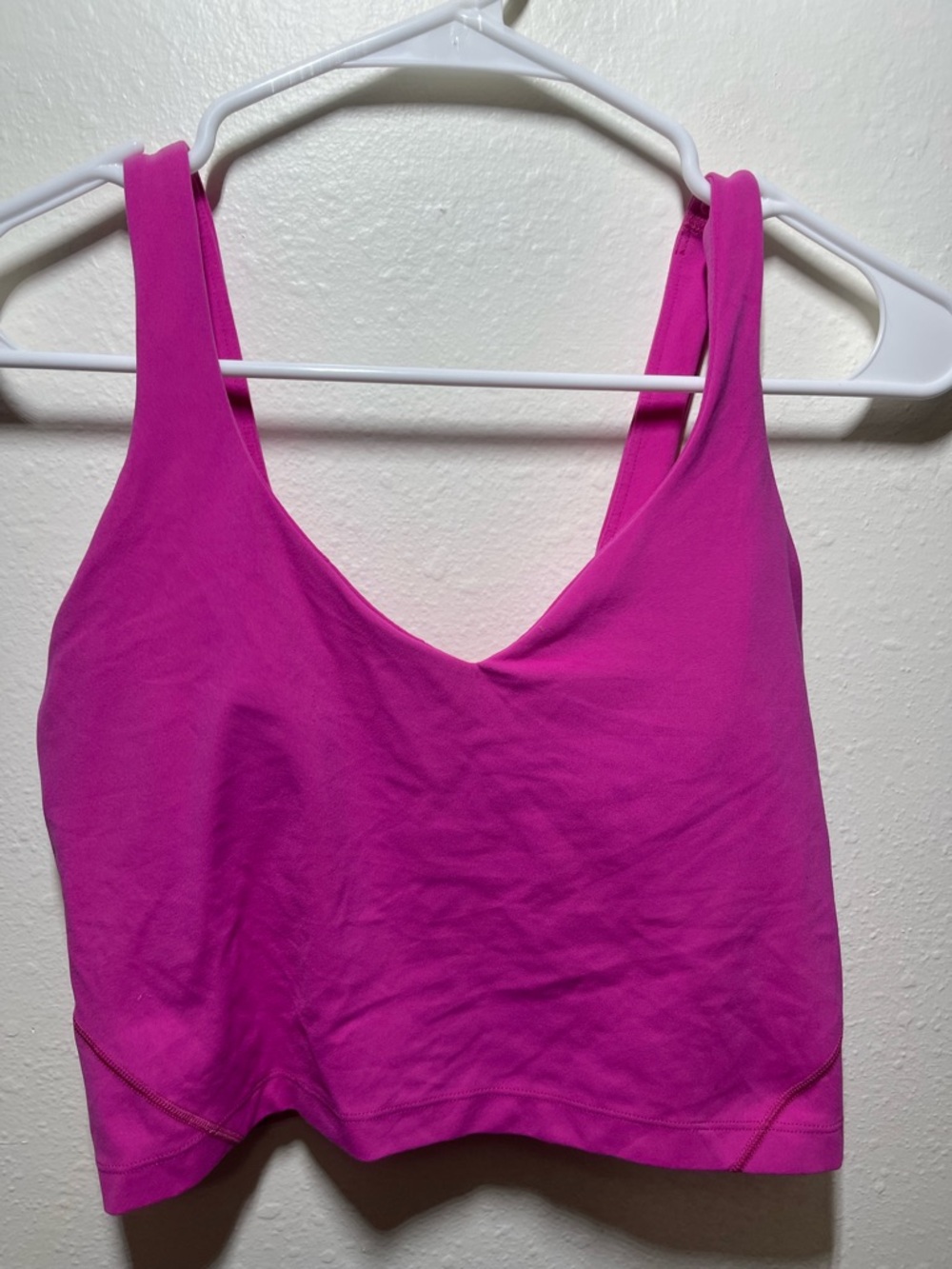lululemon athletica Magenta V-Neck Sports Bralette
